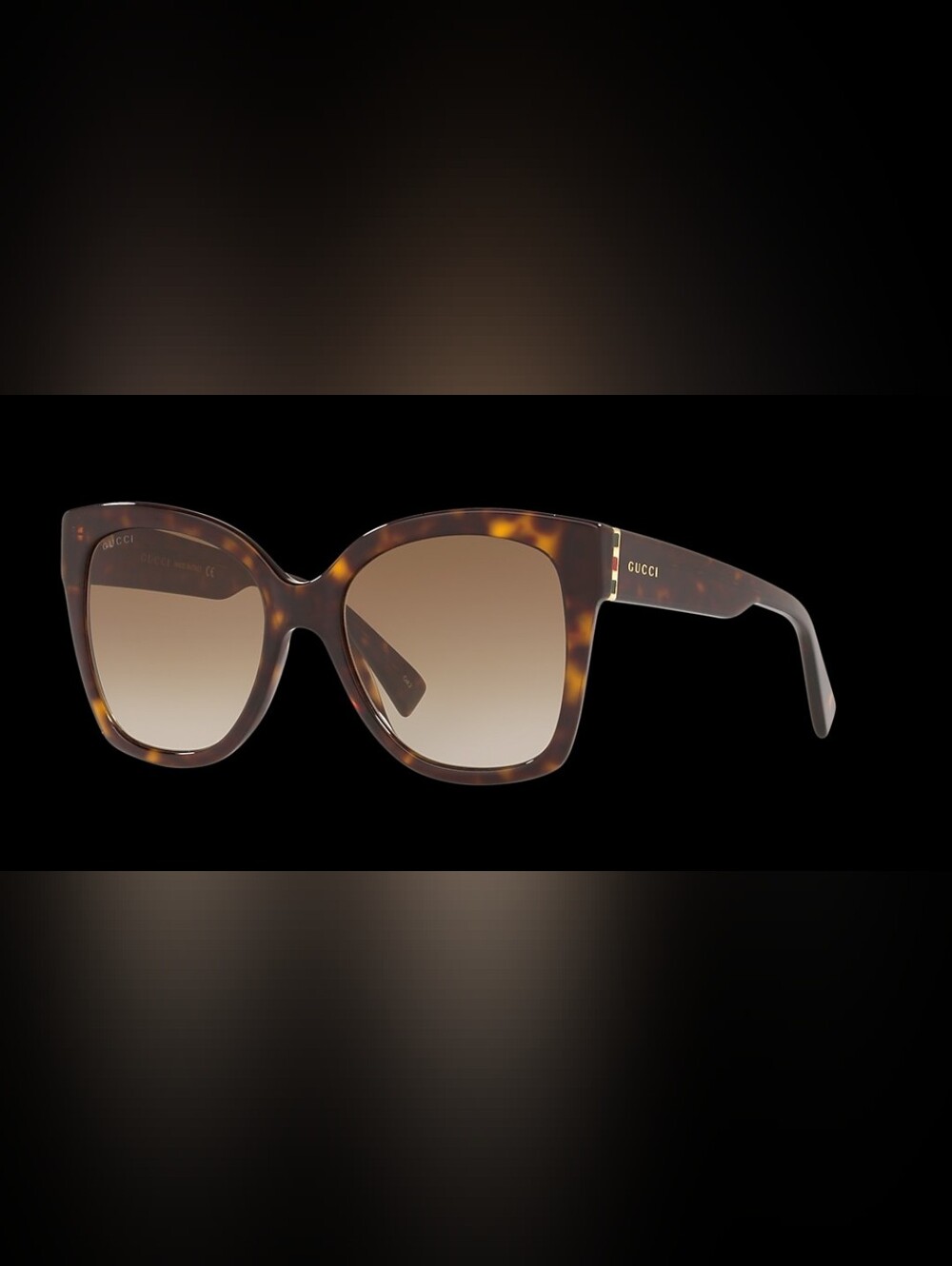 Gucci GG0459S Sunglasses Tortoise W/ Case & Bag. Authentic, Excellent Condition